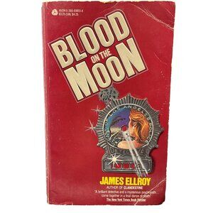 Blood On The Moon Signed By James Ellroy Paperback First Edition 1985